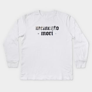 Memento Mori - Remember That You Will Die Kids Long Sleeve T-Shirt